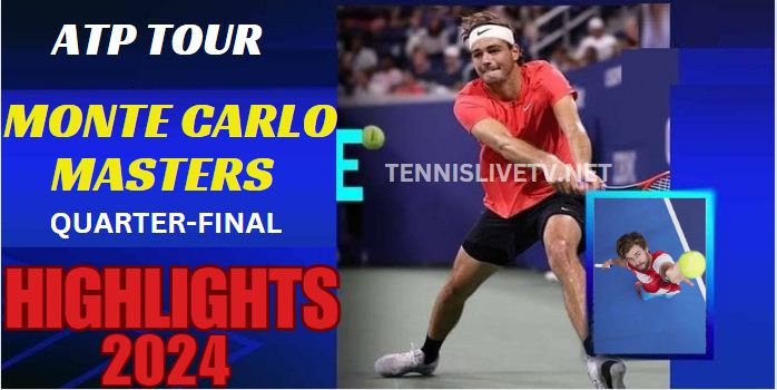 Monte Carlo Masters ATP Tennis QF Highlights 2024