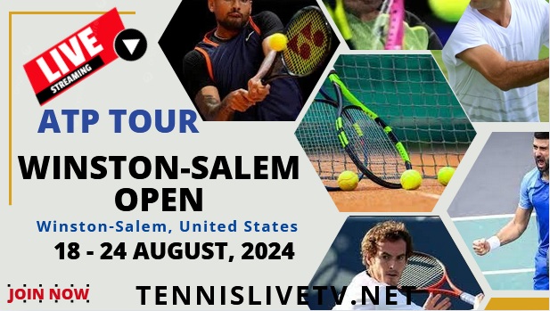 Winston Salem Open Tennis Live Stream TV Broadcast Schedule