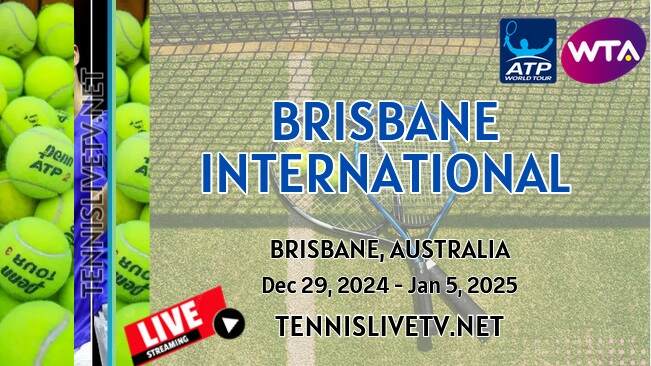 Brisbane International Day 1 Tennis Live Streaming 2024