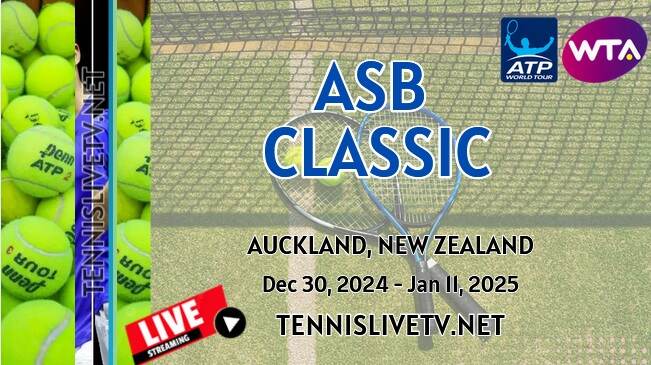 ATP ASB Classic Day 1 Tennis Live Stream 2025