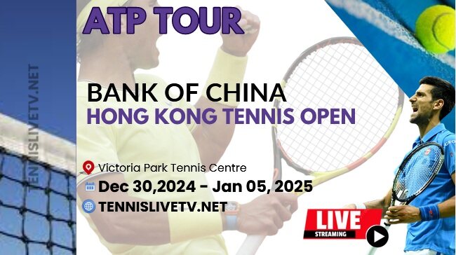 ATP Hong Kong Open  Day 1 Tennis Live Stream 2024