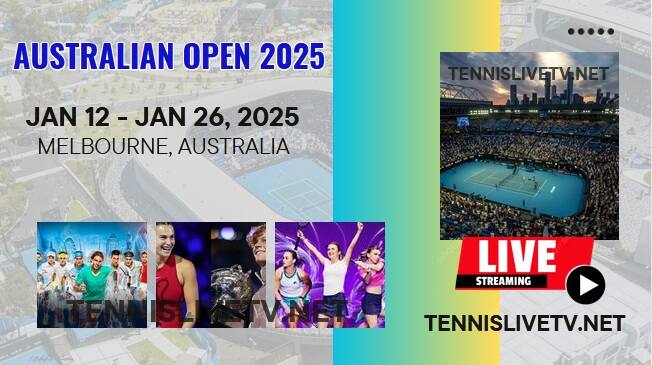 Australian Open Quarterfinal 2 Tennis Live Streaming 2025 | AO Online slider