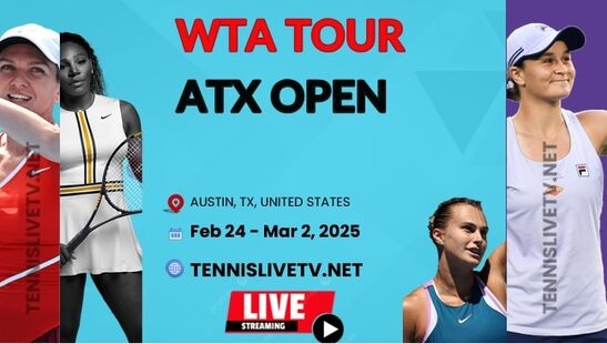 WTA ATX Open Tennis Live Stream