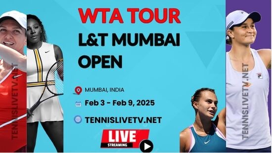 Mumbai Open QuarterFinal Tennis Live Stream 2025: WTA