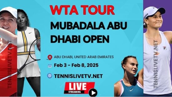 Abu Dhabi Open Day 1 Tennis Live Stream 2025: WTA