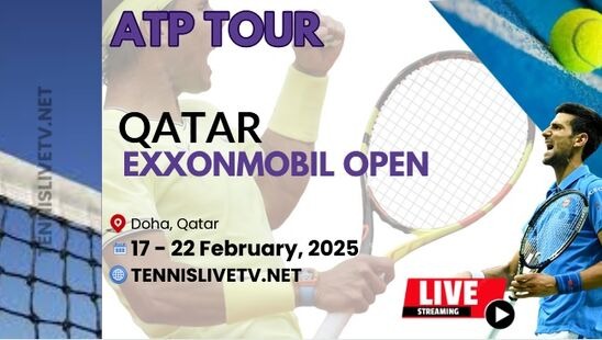 ATP Qatar Doha Open Final Tennis Live Stream 2025 slider