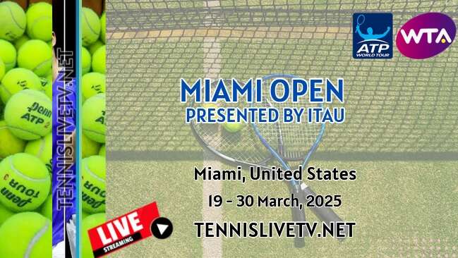 Miami Open Masters Tennis Live Stream