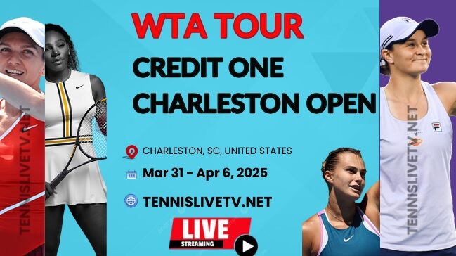 WTA Charleston Open Tennis Live Stream