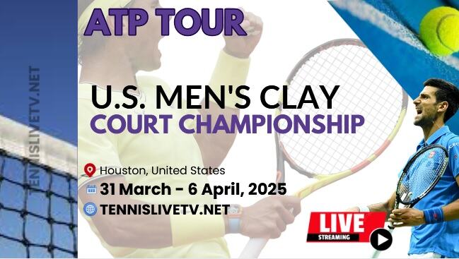 ATP Houston Open Day 1 Tennis Live Stream 2025