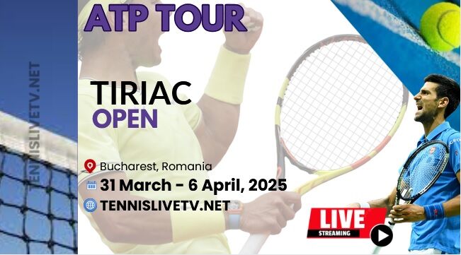 ATP Tiriac Open Day 1 Tennis Live Stream 2025