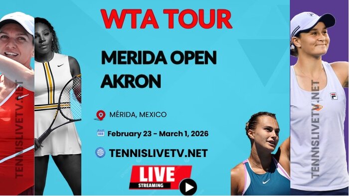 Merida Open Akron Tennis Live Stream