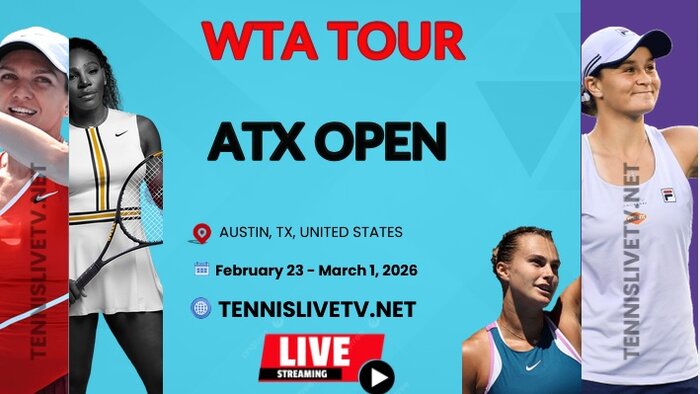 WTA ATX Open Tennis Live Stream
