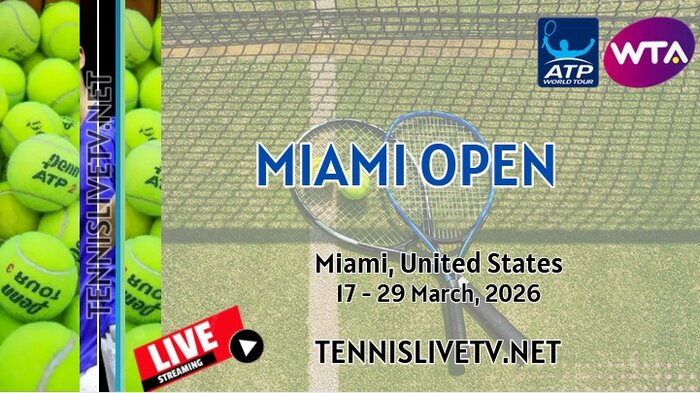 Miami Open Masters Tennis Live Stream