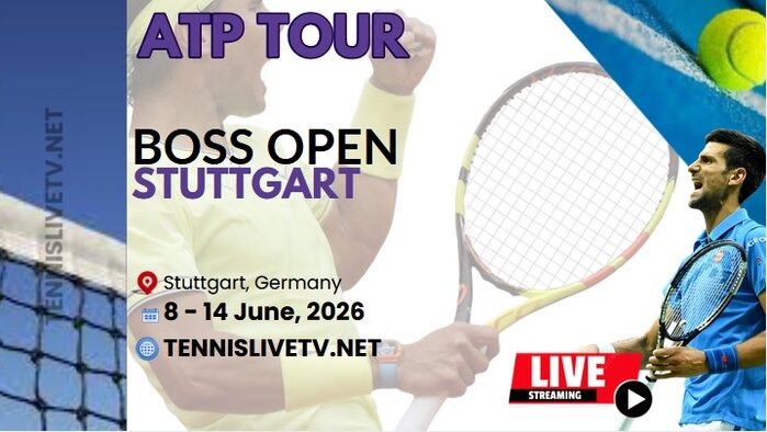 ATP Stuttgart Open Tennis Live Stream