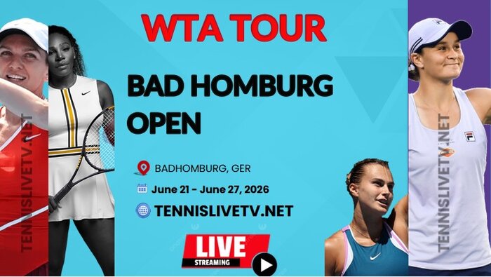 Bad Homburg Open Tennis Live Streaming